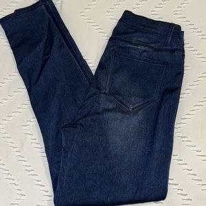 EUC Kensie Jeans Women Dark Blue Skinny Ankle Stretchy 6/28